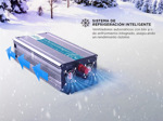 Inversor Gadnic 2500w Pico 5000w 12v 220v Convertidor Ideal Camping Náutica Motorhome
