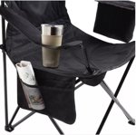Silla Plegable Director Coleman 148kg C/enfr - Black