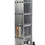 ESCALERA PLEGABLE LUSQTOFF- 16 ESCALONES ALUMINIO (LE400)