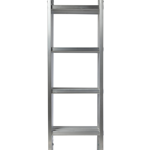 ESCALERA PLEGABLE LUSQTOFF- 16 ESCALONES ALUMINIO (LE400)