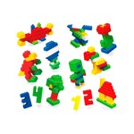 SET JUGUETES ARMABLES LADRILLOS PLÁST 100 PZS RASTI 01-1008
