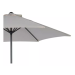 Sombrilla Avelino 87/SL-UM002LR Aluminio 3 Mts C/ Manivela Blanca