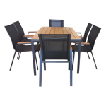 Set Avelino 87-FR-KITSO 6 Sillones y Mesa Rectangular Pisa
