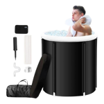 Bañera de hielo portátil AMAZON R&T para atletas