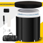 Bañera de hielo portátil AMAZON R&T para atletas