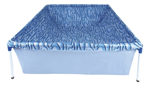Pileta Estructural de Lona Rectangular 1000 Litros Mor 1002