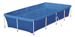 Pileta Estructural de Lona Rectangular 3000 Litros Mor 1005