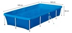 Pileta Estructural de Lona Rectangular 3000 Litros Mor 1005