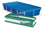 Pileta Estructural de Lona Rectangular 3000 Litros Mor 1005