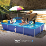 Pileta Estructural de Lona Rectangular 3000 Litros Mor 1005