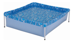 Pileta Estructural de Lona Rectangular 400 Litros Mor 1000