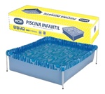 Pileta Estructural de Lona Rectangular 400 Litros Mor 1000