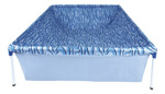 Pileta Estructural Rectangular Mor 001002 Capacidad De 1000l