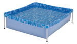 Pileta Cuadrada Mor 001000 Capacidad 400l Azul
