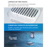 Robot Barre fondo GADNIC Automático Inalámbrico Limpia Pileta Piscina