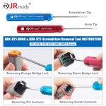 Kit de herramientas para desmontaje de terminales JRReady ST5236 Deutsch DT DTP DTM