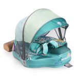 Piscina flotante para bebés Kalolary Mambobaby con toldo de 3 a 24 meses
