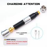 Lightsaber Saberforms Dueling con 12 colores RGB y 16 fuentes de sonido