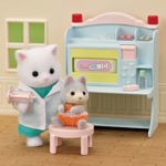 Set de inicio de Dollhouse Playset Calico Critters Village Doctor