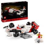 Juguete de construcción LEGO Icons McLaren MP4/4 y Ayrton Senna