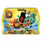 Set de juego Sunken Gold Ship, 25 niveles | Real Gold Dipped 