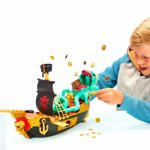 Set de juego Sunken Gold Ship, 25 niveles | Real Gold Dipped 