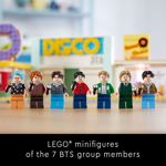 Maqueta LEGO Ideas BTS Dynamite 21339 con 7 minifiguras