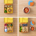 OmieBox Bento Box para niños - Lonchera Bento aislada con termo