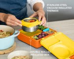 OmieBox Bento Box para niños - Lonchera Bento aislada con termo