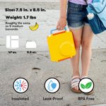 OmieBox Bento Box para niños - Lonchera Bento aislada con termo