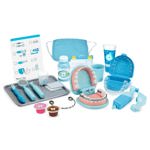 Kit de dientes y accesorios dentales Smile Dentist, juego de juguetes