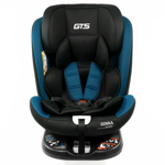 BUTACA DE SEGURIDAD ISOFIX SENNA NEGRO CON AZUL GTS