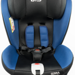 BUTACA DE SEGURIDAD ISOFIX SENNA NEGRO CON AZUL GTS