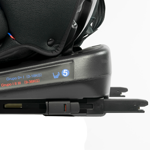 BUTACA DE SEGURIDAD ISOFIX SENNA NEGRO CON AZUL GTS