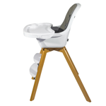 Silla para comer Nordic Meal Infanti gris