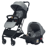 COCHECITO TERRAIN TS 2 EN 1 CON HUEVITO GRIS INFANTI