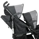 Cochecito doble Fratello Infanti gris