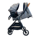 Cochecito Travel System T-Flex Bebesit Gris