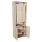 Barra De Cocina Con Mesa Isla Desayunador Plegable De Madera