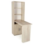 Barra De Cocina Con Mesa Isla Desayunador Plegable De Madera
