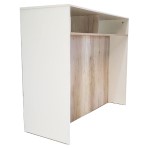 Mesa Alta Barra Isla Desayunador De Cocina Madera Melamina
