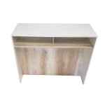 Mesa Alta Barra Isla Desayunador De Cocina Madera Melamina