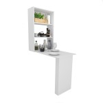 Barra Mesa Desayunador Isla De Cocina Plegable Multifunción