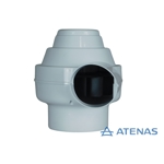 Extractor de Aire Direccional Blanco Cocina Baño 4? (10 CM) 034DB