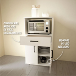 Rack Microondas y Grill Centro Estant G11BL