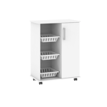 Mueble frutero con puerta y estante MFO070