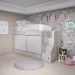 Cucheta EMC Con Placard Blanco y Helsinki