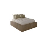 Cama PRO EMC Queen 1,60m con 6 cajones y 2 zapateros Báltico