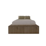Cama PRO EMC Queen 1,60m con 6 cajones y 2 zapateros Báltico