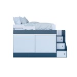 Cucheta EMC Con Placard Blanco y Tuareg